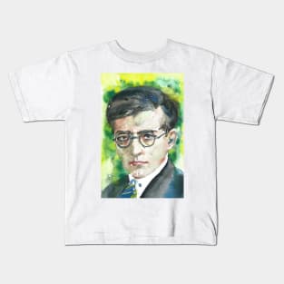 DMITRI SHOSTAKOVICH - watercolor portrait.1 Kids T-Shirt